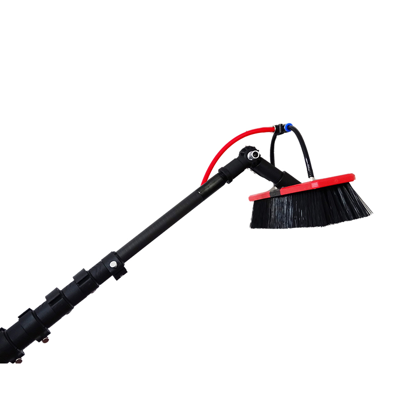 Light solar cleaning pole 